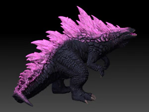 Годзілла 3d принт 3D Принт Модель