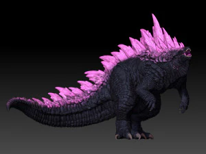 Годзілла 3d принт 3D Принт Модель