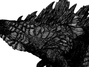 Godzilla 3d Print 3Dプリントモデル
