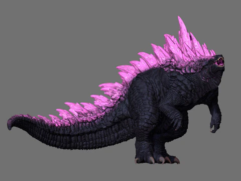 Годзілла 3d принт 3D Принт Модель