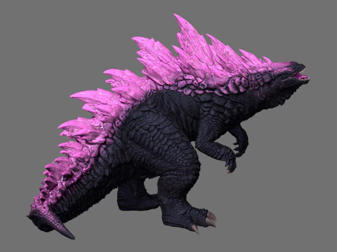 Годзілла 3d принт 3D Принт Модель