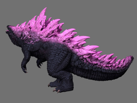 Godzilla 3d Print 3Dプリントモデル