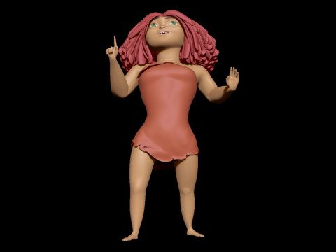 Персонаж Ип Круд 3D Принт Модель