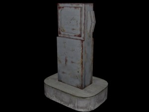 column filling 3Dモデル