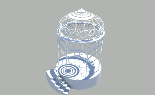 dome Model 3D .c4d .max .obj .3ds .fbx .stl .blend