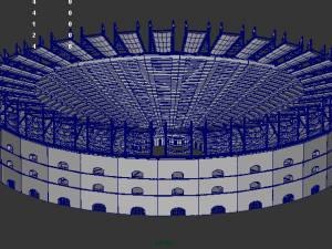 low poly colosseum 3D Model