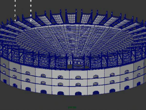 low poly colosseum 3D Model