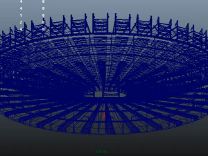 low poly colosseum 3D Model