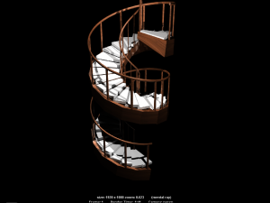 stairs 3D Model