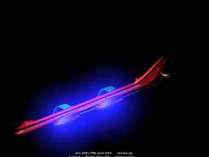 low poly hover board 3D Model