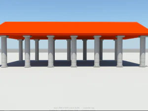 greek column 3D Model