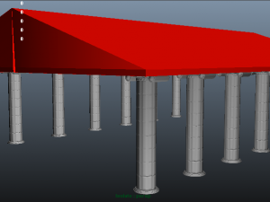 greek column Model 3D