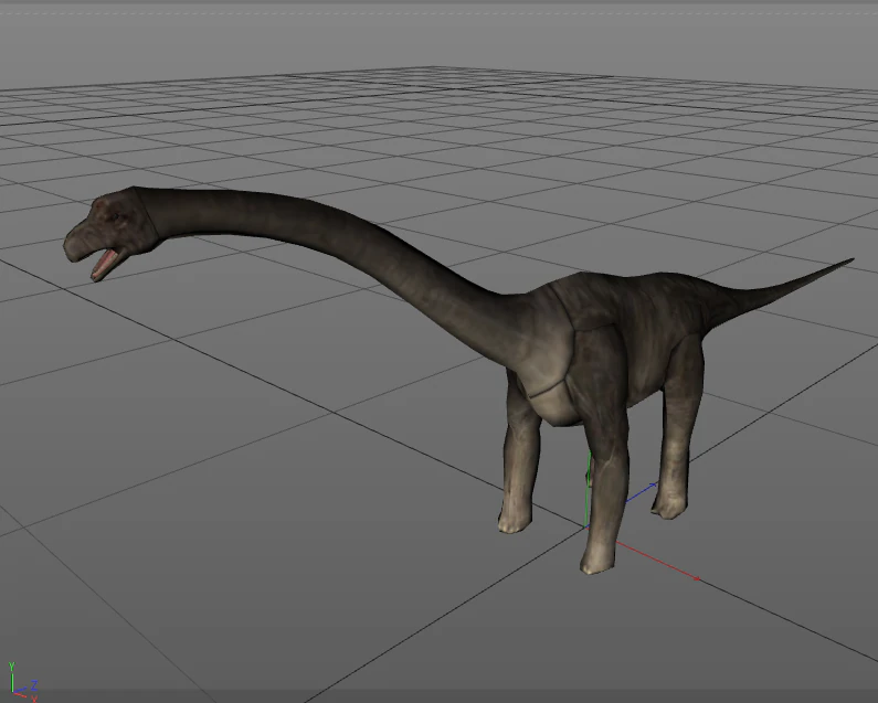 Dinosaurier-Rudel 3D Modell .c4d .max .obj .3ds .fbx .stl .blend 