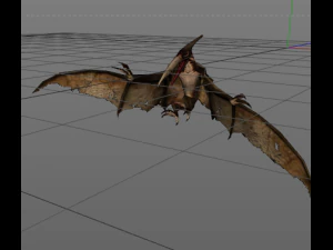 Dinosaurier-Rudel 3D Modell