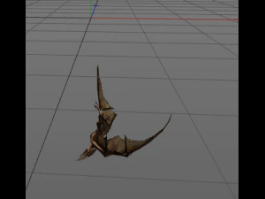 Dinosaurier-Rudel 3D Modell