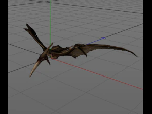Dinosaurier-Rudel 3D Modell