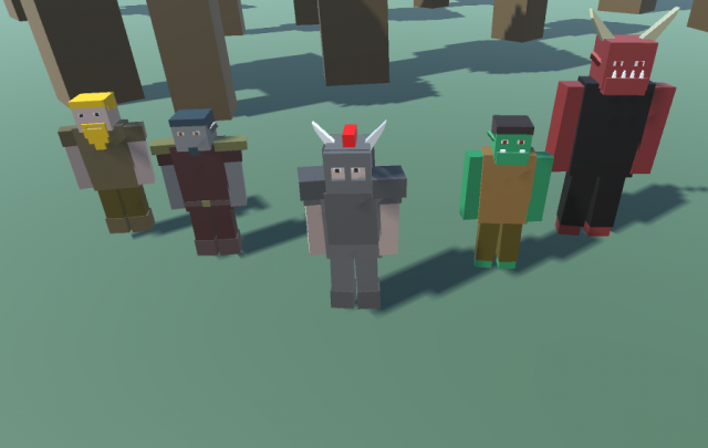 blocky custom characters 3D मॉडल .c4d .max .obj .3ds .fbx .stl .blend 