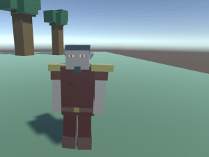 blocky custom characters 3D मॉडल