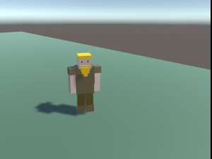 blocky custom characters 3D मॉडल