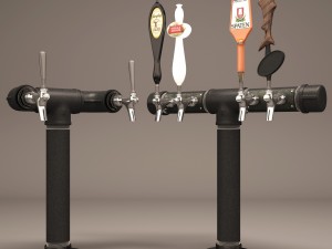 beer tower 3D मॉडल