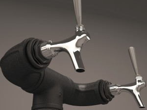 beer tower Model 3D