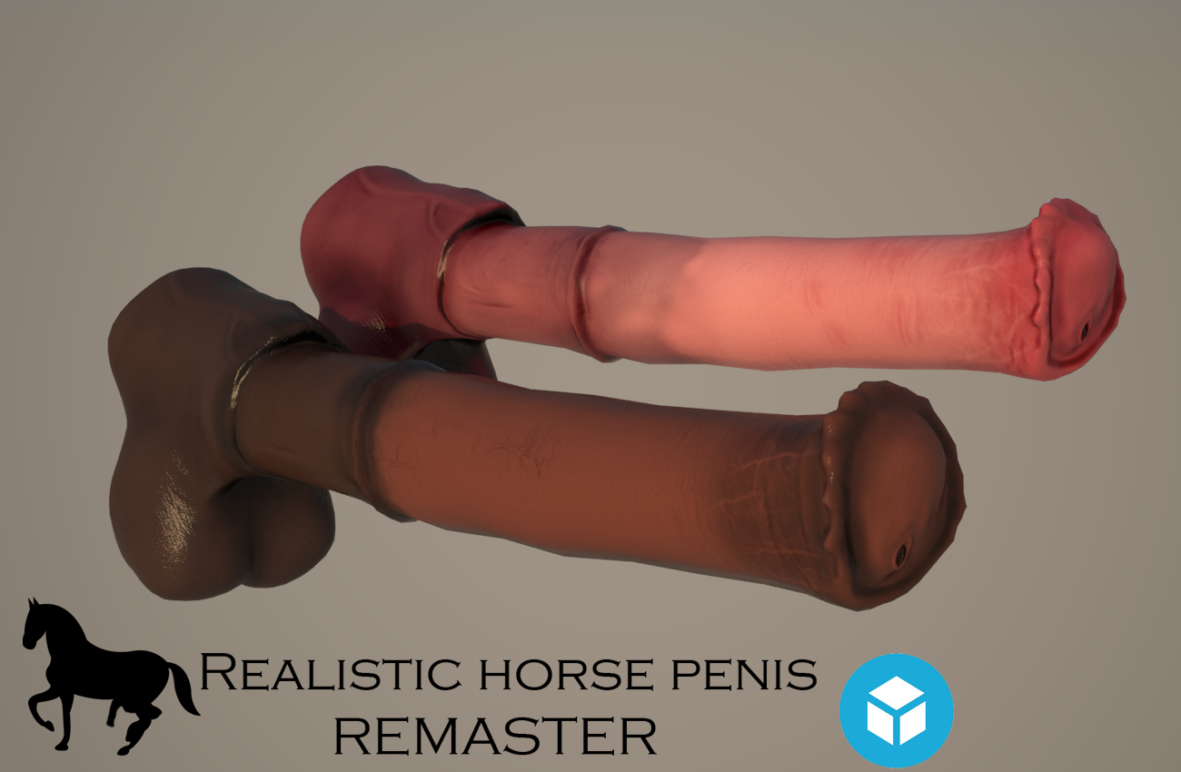 Realistic horse penis