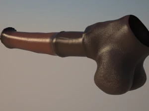 horse penis remaster 3D Model