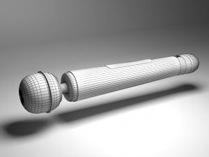magic wand massager 3D मॉडल