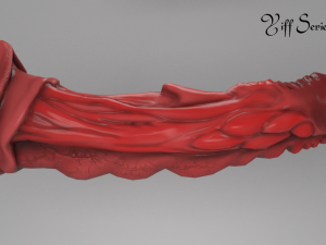 spider penis 3D Model
