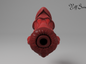 spider penis 3D Model