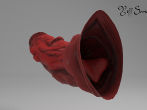 spider penis 3D Model