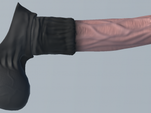 horse penis titan Model 3D