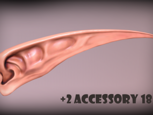 elven ear 3D Model