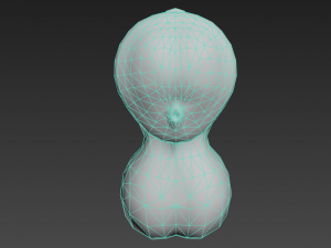 realistic horse penis 3D Model