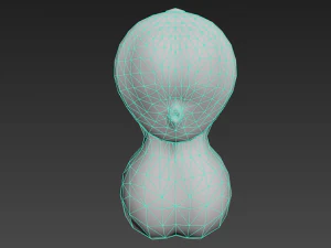 Realistic horse penis 3D Model