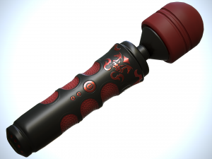 magic wand red Modelo 3D