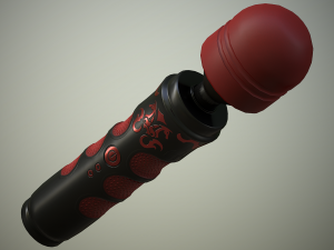 magic wand red Model 3D