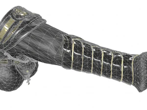 Horse penis set 3D Model