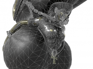 Horse penis set Modello 3D