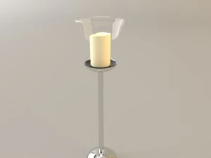 portacandele Modello 3D