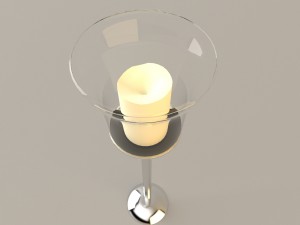 candlestick holder Model 3D