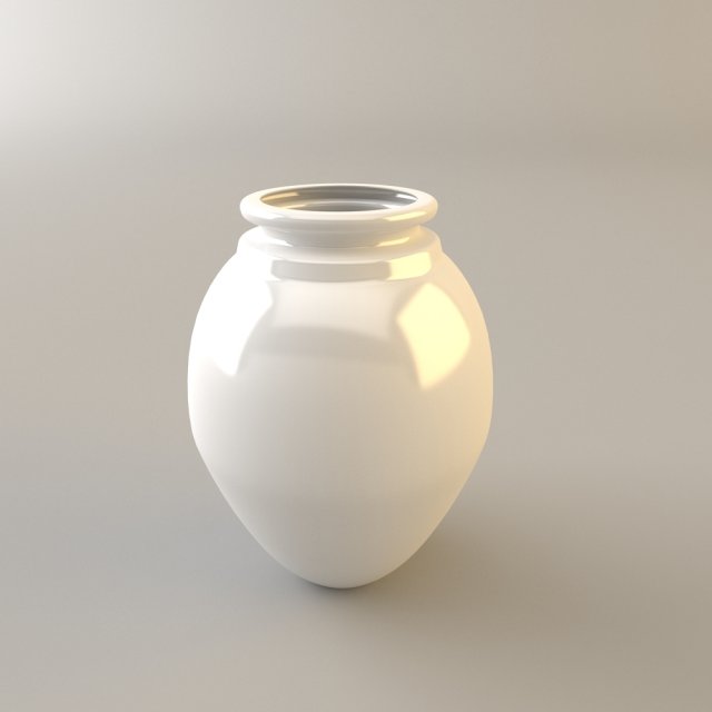 ceramic vase 3D Model .c4d .max .obj .3ds .fbx .stl .blend