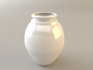 ceramic vase Modello 3D