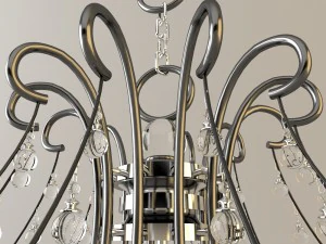 crystal chandlelier 3D Model