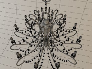 crystal chandlelier 3D Модель