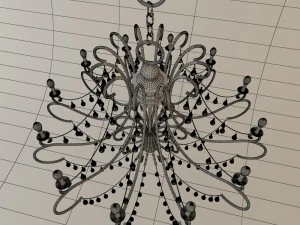 crystal chandlelier 3D Model