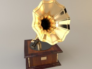 phonograph 3Dモデル