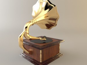 phonograph 3Dモデル