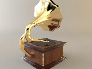 phonograph 3D Model