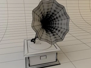phonograph 3D Model